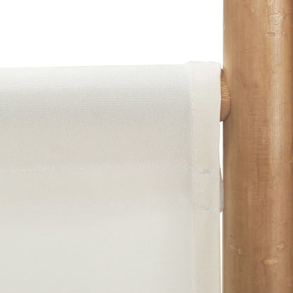 Divisorio Ambienti 3 Pannelli Pieghevole 120 cm Bambù e Tela | homemem39