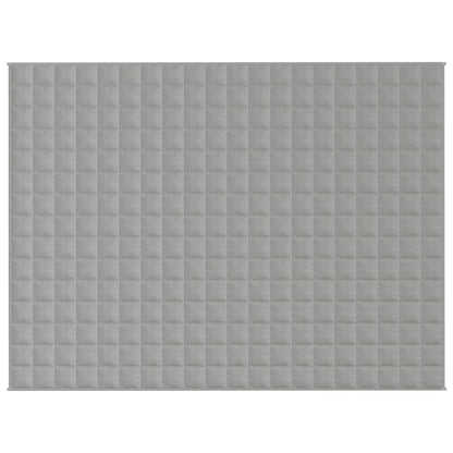 Coperta Ponderata Grigia 150x200 cm 7 kg Tessuto