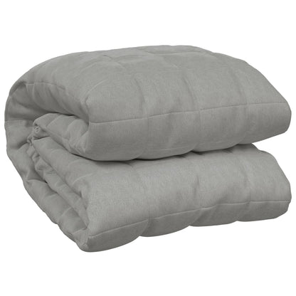 Coperta Ponderata Grigia 150x200 cm 11 kg Tessuto