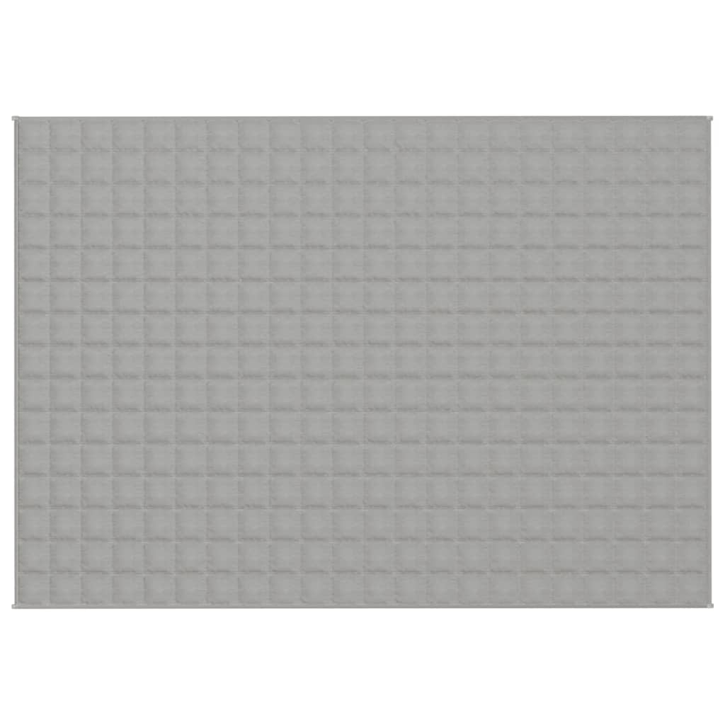 Coperta Ponderata Grigia 155x220 cm 11 kg Tessuto