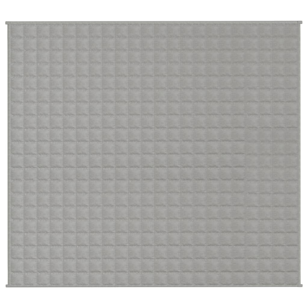 Coperta Ponderata Grigia 200x225 cm 13 kg Tessuto - homemem39