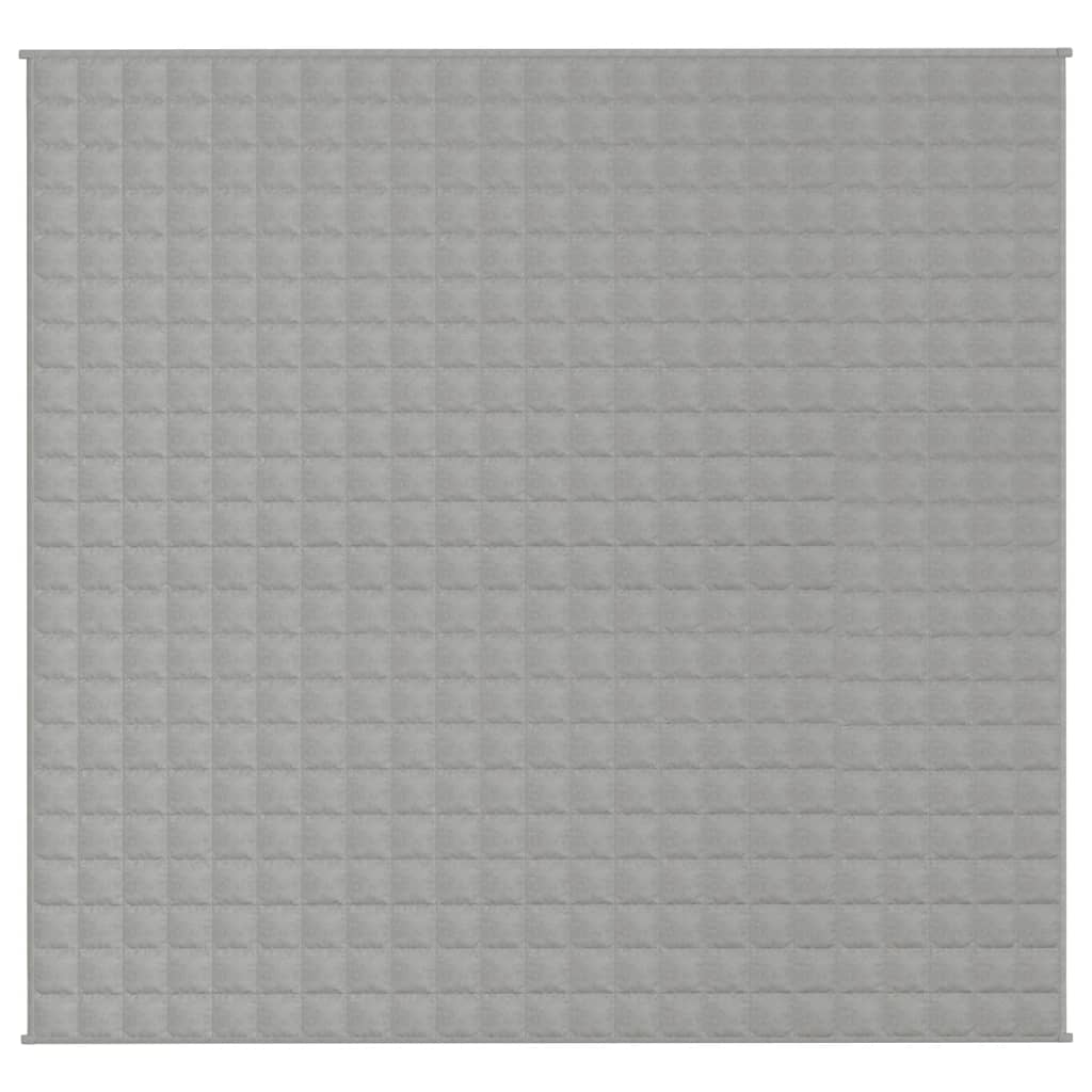 Coperta Ponderata Grigia 220x235 cm 11 kg Tessuto