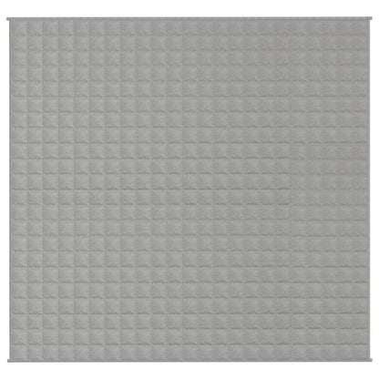 Coperta Ponderata Grigia 220x235 cm 15 kg Tessuto