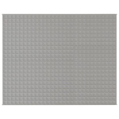 Coperta Ponderata Grigia 235x290 cm 15 kg Tessuto