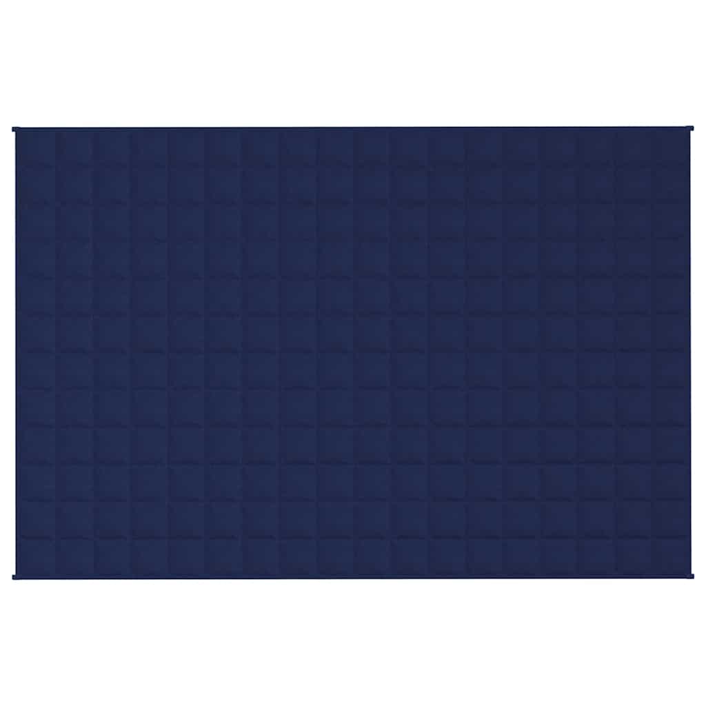 Coperta Ponderata Blu 120x180 cm 5 kg Tessuto