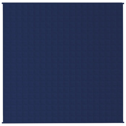 Coperta Ponderata Blu 200x200 cm 13 kg Tessuto
