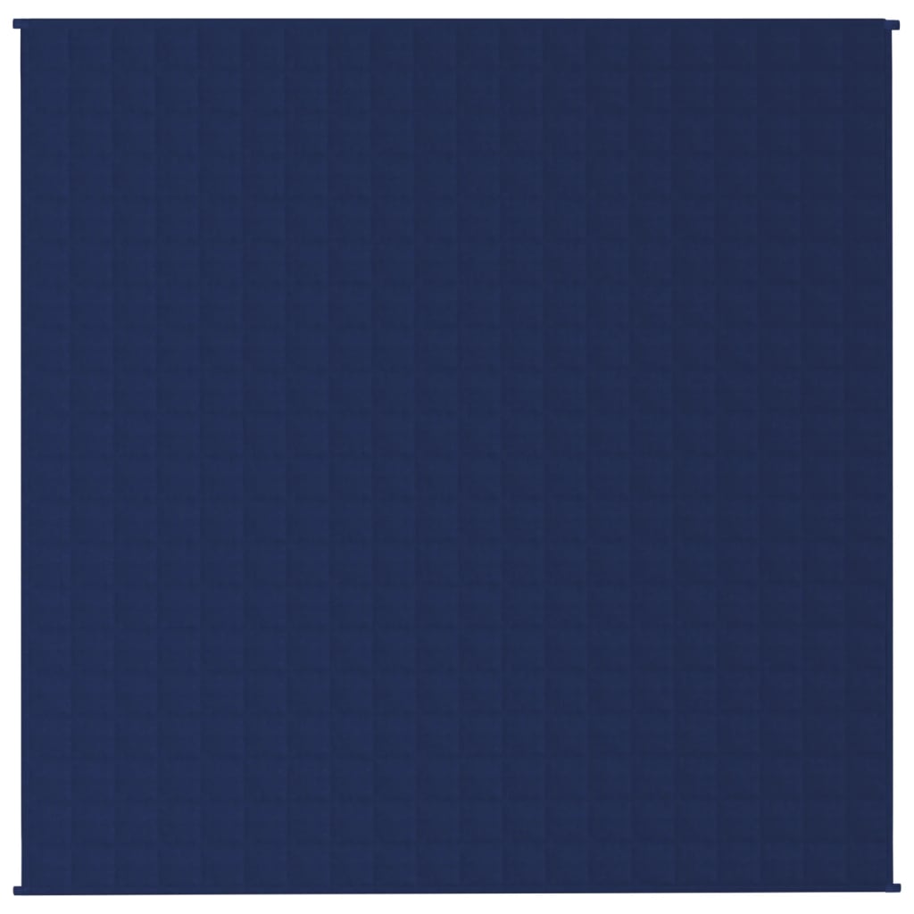 Coperta Ponderata Blu 200x200 cm 13 kg Tessuto