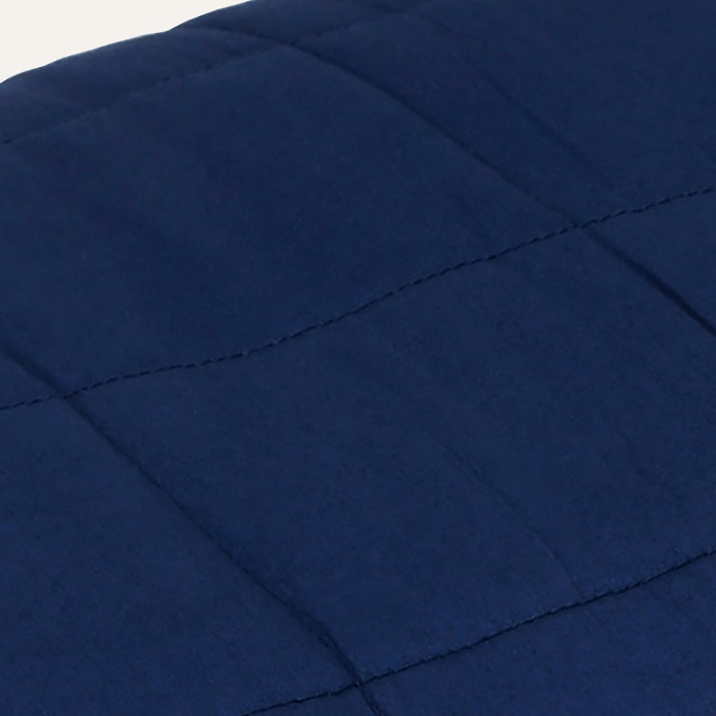 Coperta Ponderata Blu 235x290 cm 11 kg Tessuto - homemem39