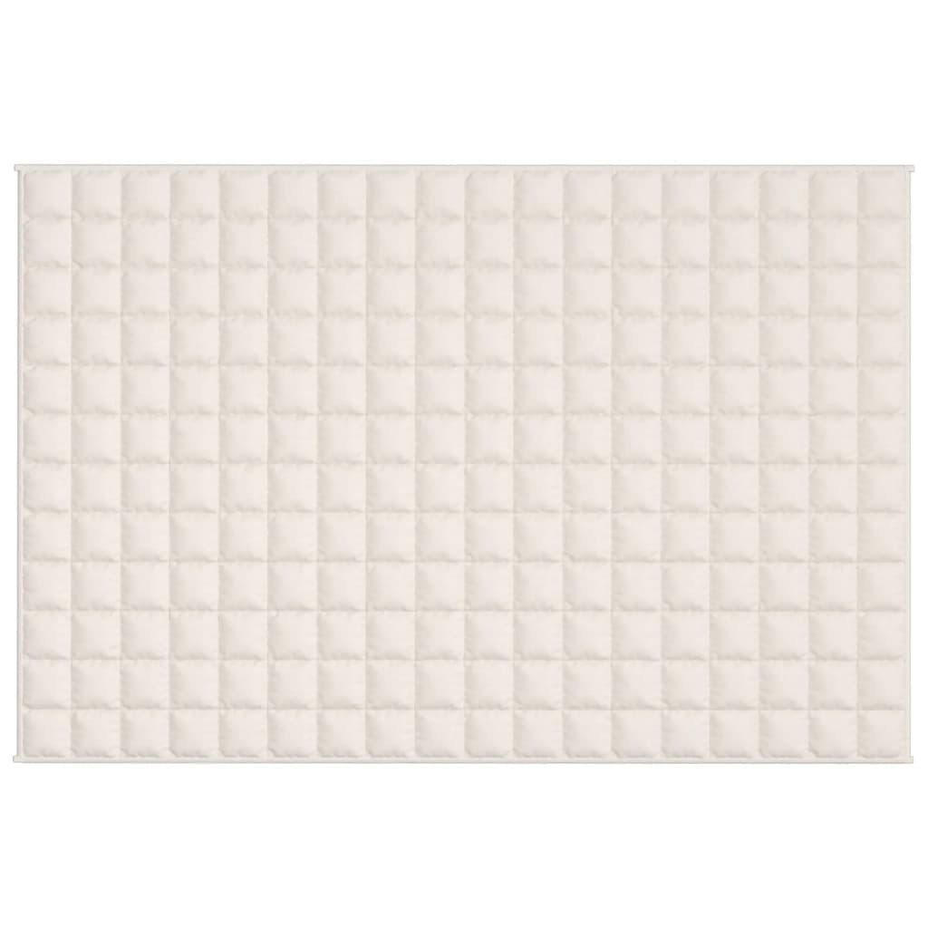 Coperta Ponderata Crema Chiaro 120x180 cm 5 kg Tessuto