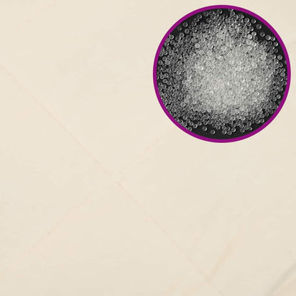 Coperta Ponderata Crema Chiaro 235x290 cm 11 kg Tessuto