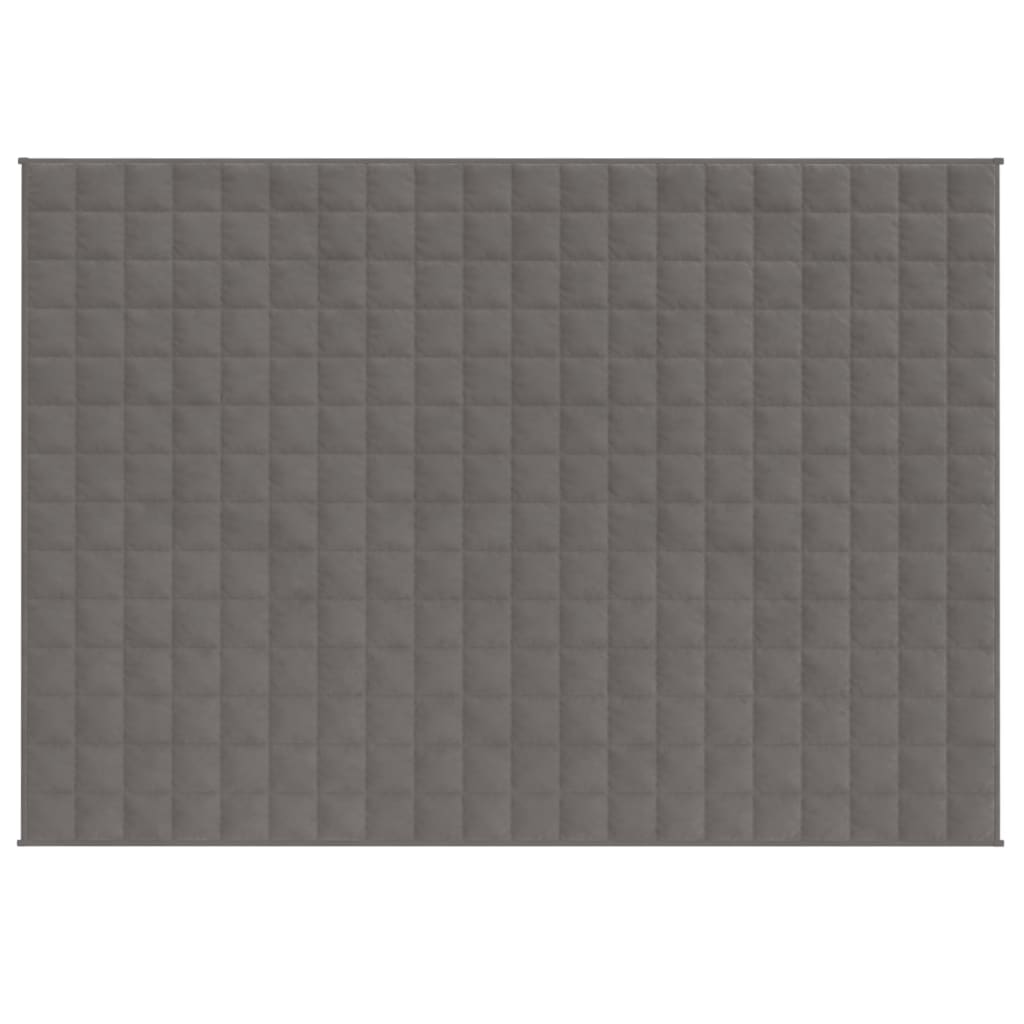 Coperta Ponderata Grigia 150x200 cm 11 kg Tessuto