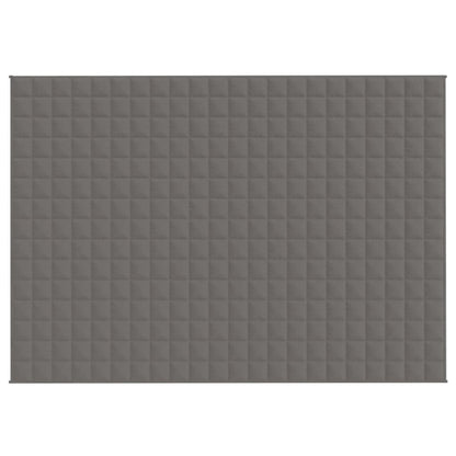Coperta Ponderata Grigia 155x220 cm 7 kg Tessuto