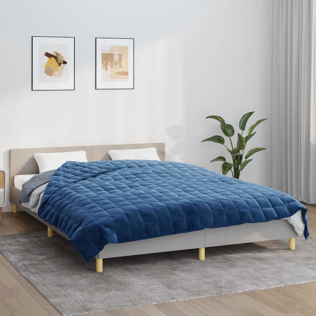 Coperta Ponderata Blu 9 kg Tessuto