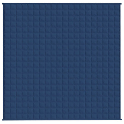 Coperta Ponderata Blu 200x200 cm 13 kg Tessuto