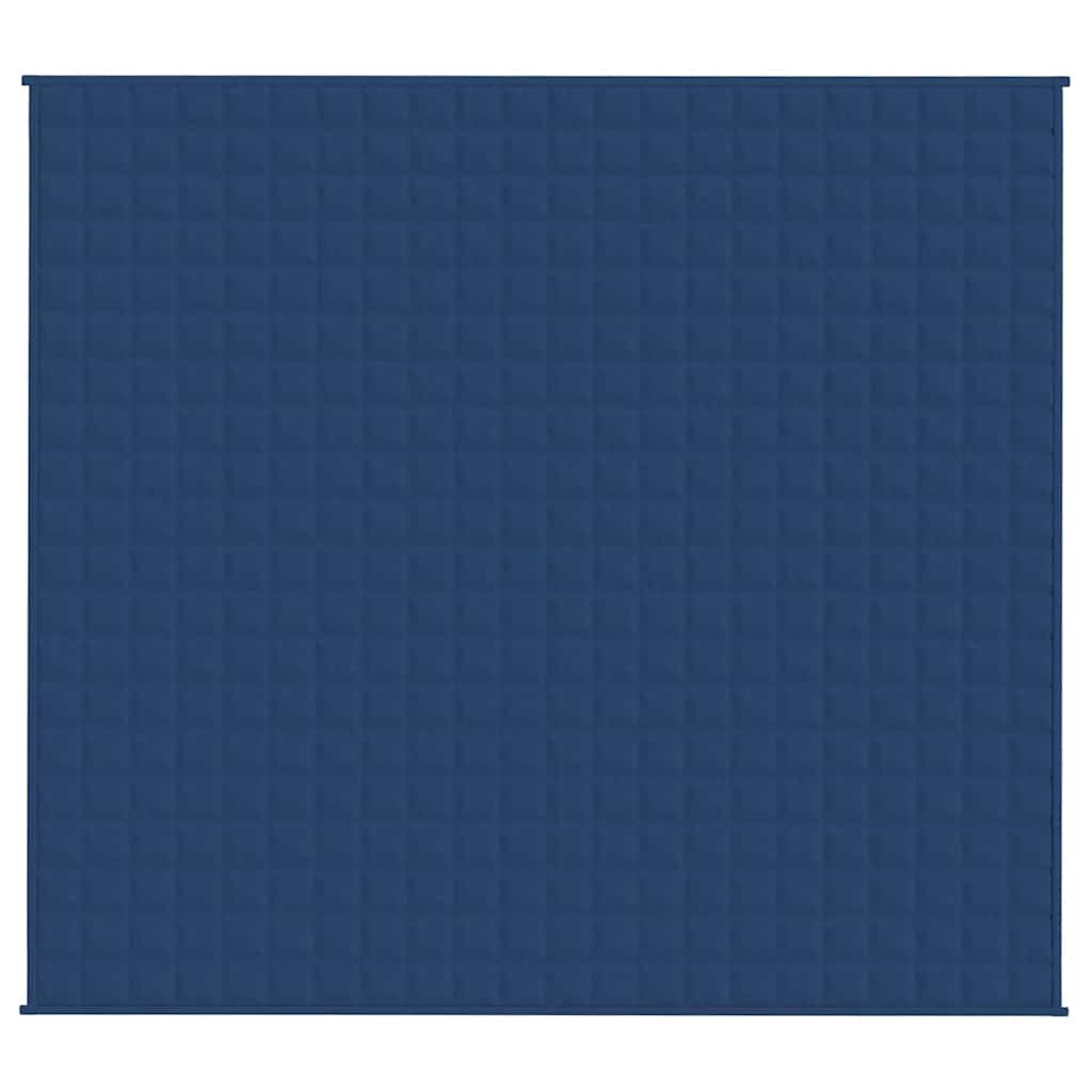 Coperta Ponderata Blu 200x225 cm 9 kg Tessuto
