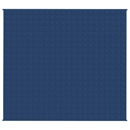 Coperta Ponderata Blu 200x225 cm 9 kg Tessuto