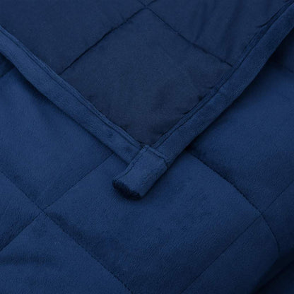 Coperta Ponderata Blu 200x225 cm 9 kg Tessuto
