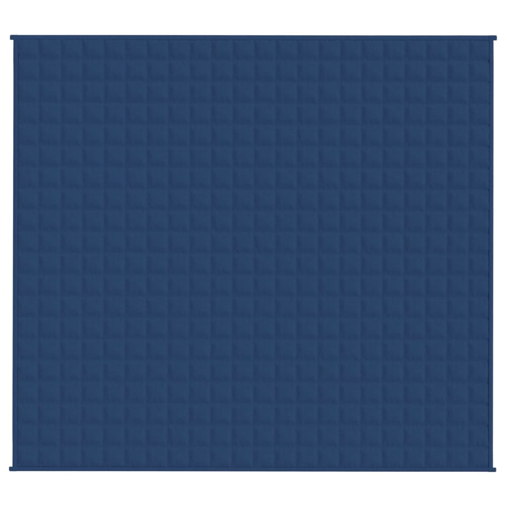 Coperta Ponderata Blu 200x225 cm 13 kg Tessuto
