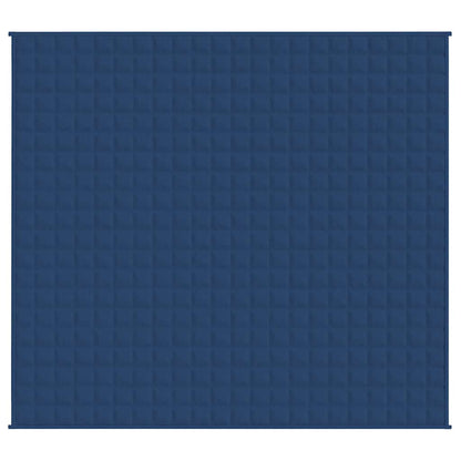 Coperta Ponderata Blu 220x235 cm 15 kg Tessuto
