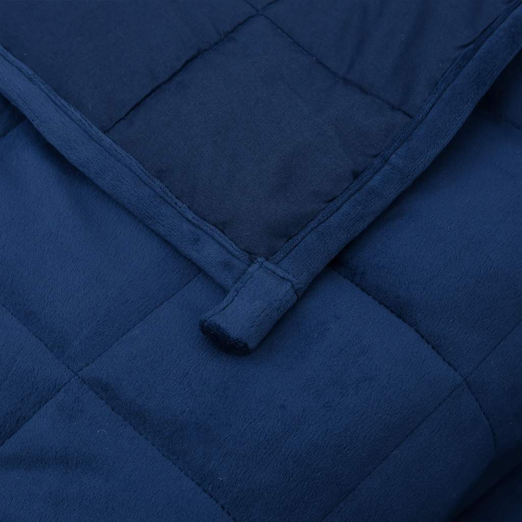 Coperta Ponderata Blu 235x290 cm 11 kg Tessuto
