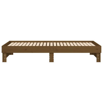 Dormeuse Estraibile Ambra 2x(100x200) cm Legno Massello di Pino - homemem39