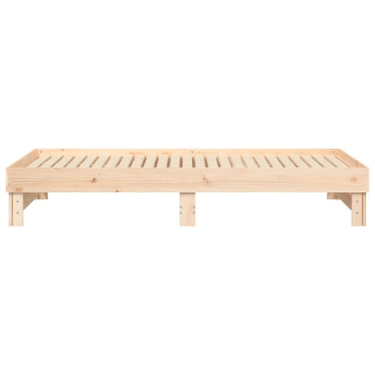 Dormeuse Estraibile 2x(80x200) cm in Legno Massello di Pino | homemem39