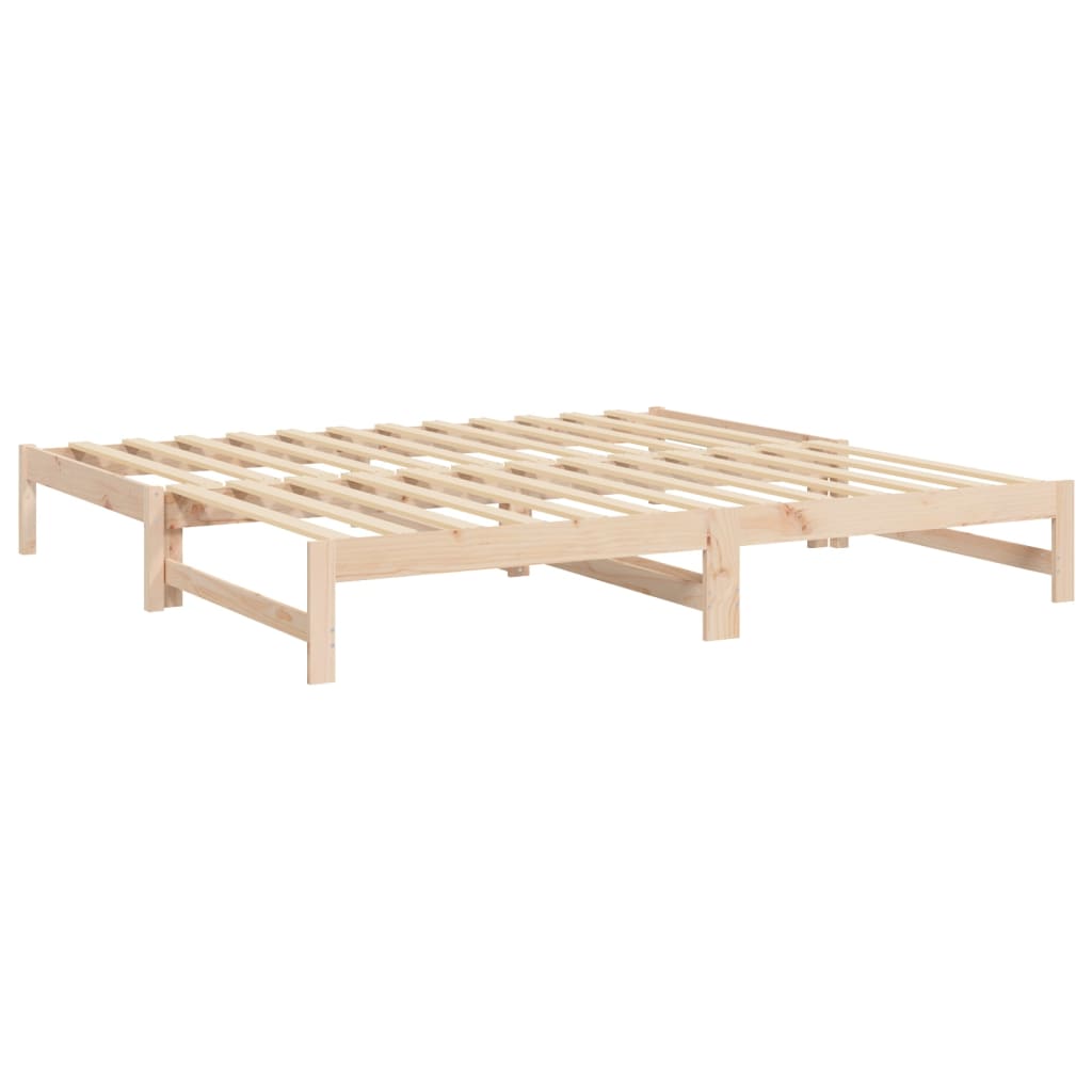 Dormeuse Estraibile 2x(80x200) cm in Legno Massello di Pino | homemem39