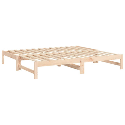 Dormeuse Estraibile 75x190 cm Legno Massello di Pino