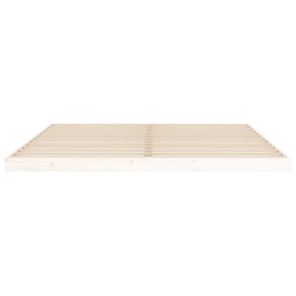 Giroletto senza Materasso Bianco 180x200 cm Legno Massello Pino - homemem39