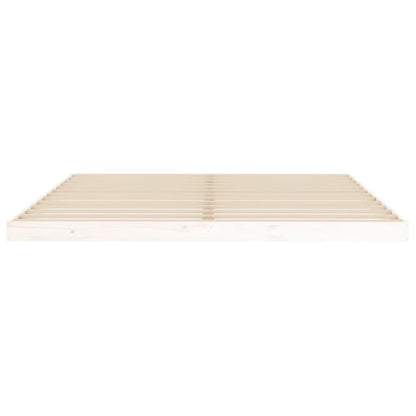 Giroletto senza Materasso Bianco 180x200 cm Legno Massello Pino - homemem39