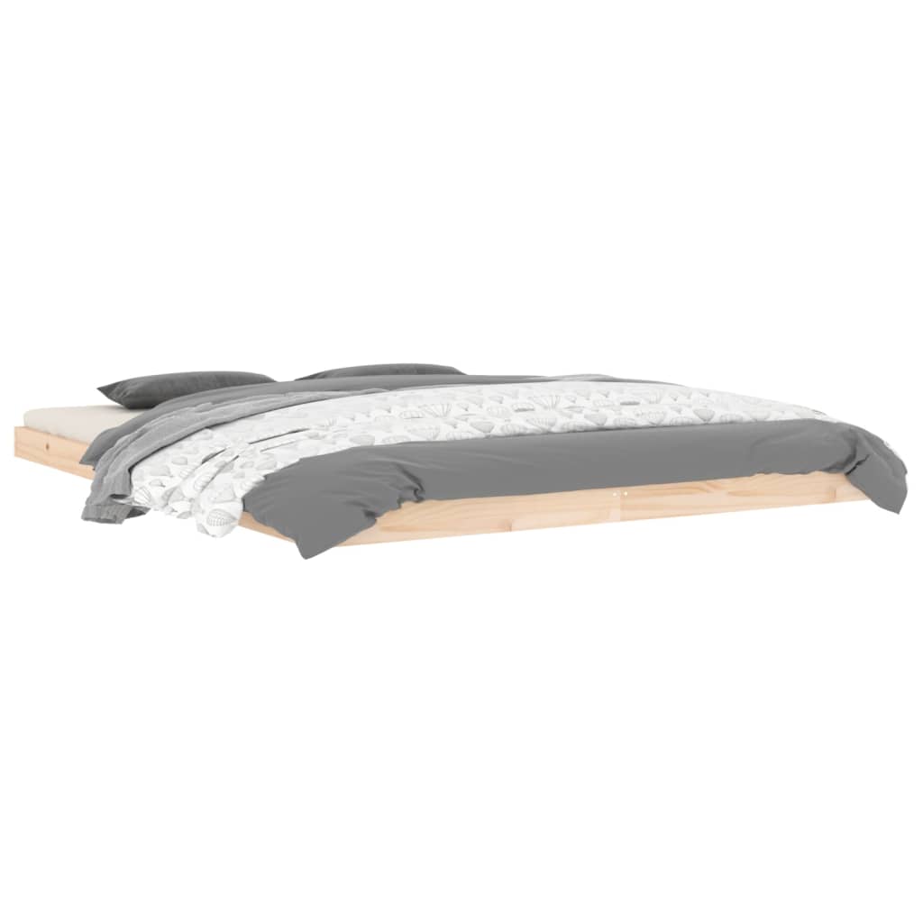 Giroletto senza Materasso 160x200 cm in Legno Massello di Pino | homemem39