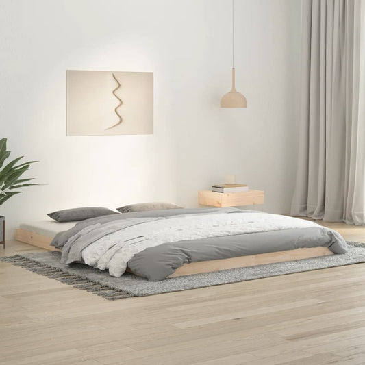 Giroletto senza Materasso 160x200 cm in Legno Massello di Pino | homemem39