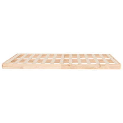 Giroletto senza Materasso 140x200 cm in Legno Massello di Pino - homemem39