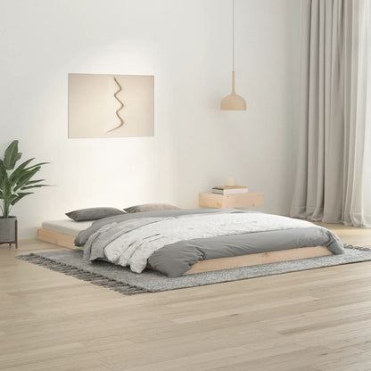 Giroletto senza Materasso 140x200 cm in Legno Massello di Pino - homemem39