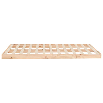 Giroletto senza Materasso 120x200 cm in Legno Massello di Pino - homemem39