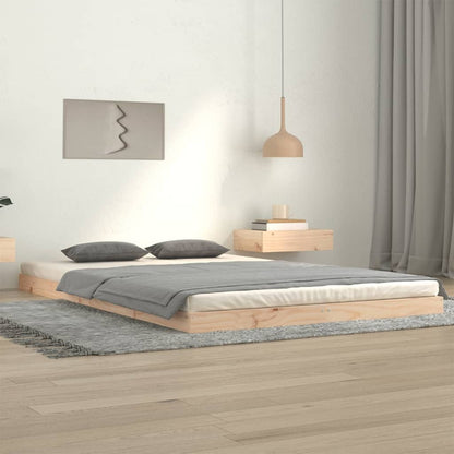 Giroletto senza Materasso 120x200 cm in Legno Massello di Pino - homemem39