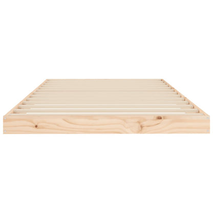 Giroletto senza Materasso 100x200 cm in Legno Massello di Pino