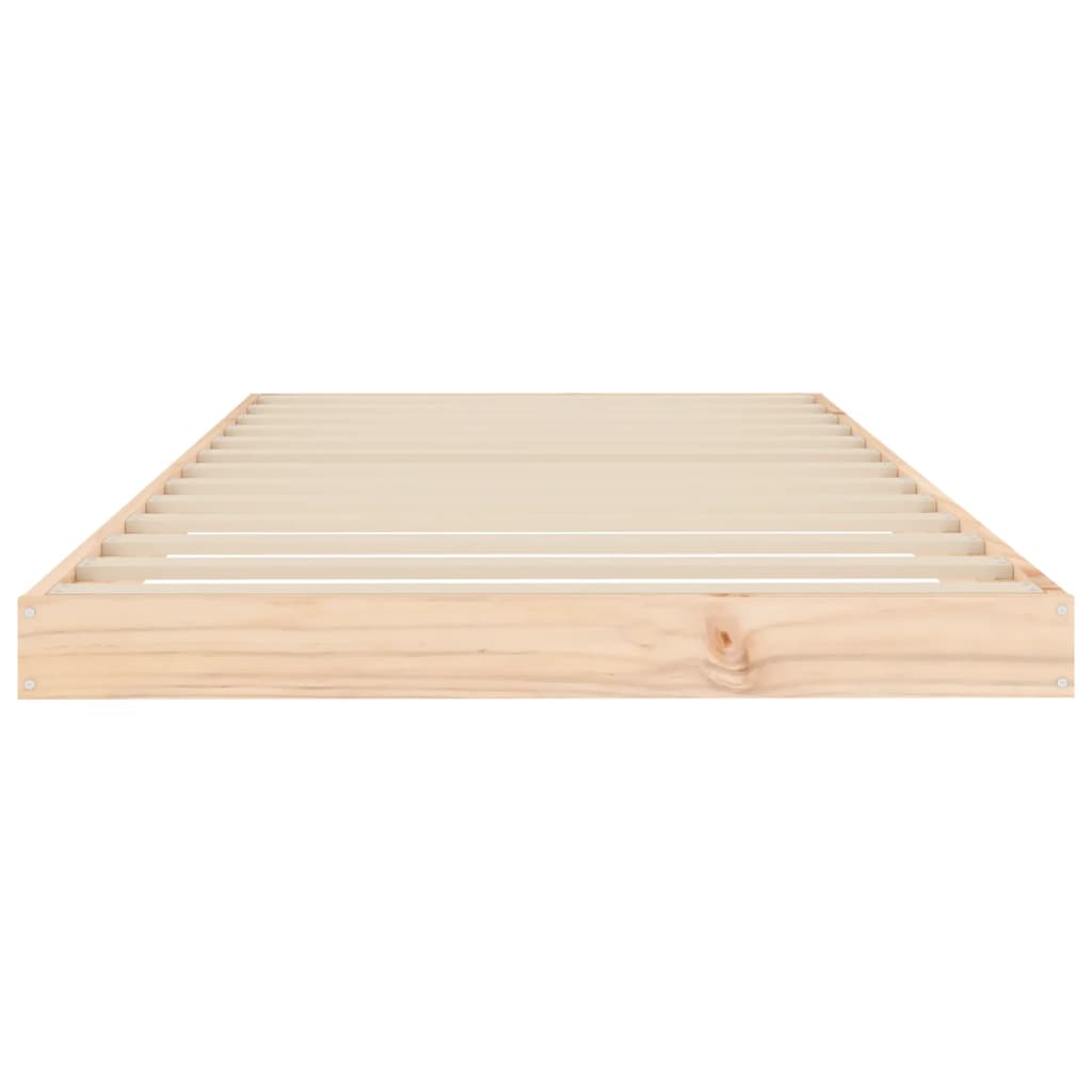 Giroletto senza Materasso 90x200 cm in Legno Massello di Pino - homemem39