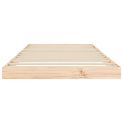 Giroletto senza Materasso 90x200 cm in Legno Massello di Pino - homemem39
