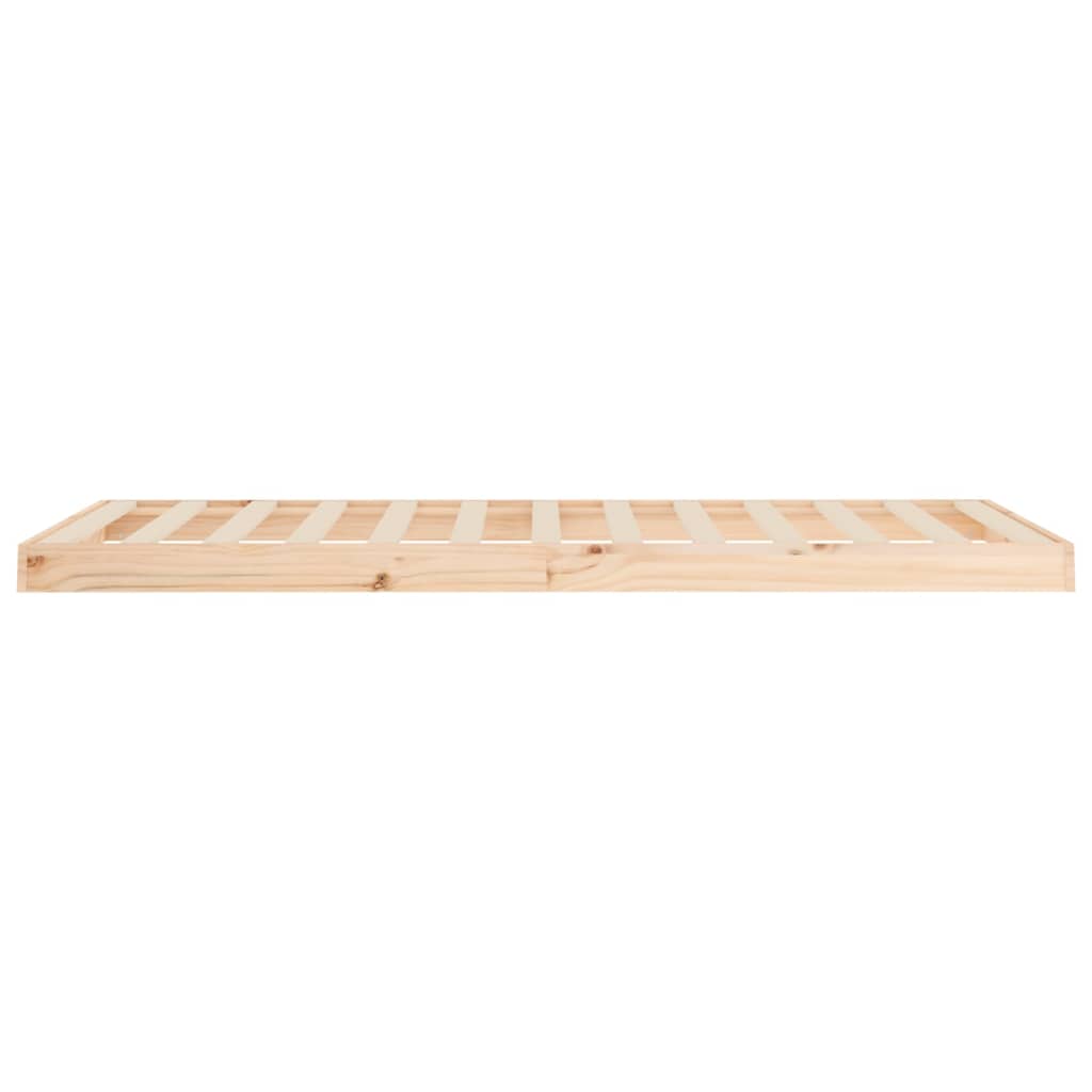 Giroletto senza Materasso 90x200 cm in Legno Massello di Pino - homemem39