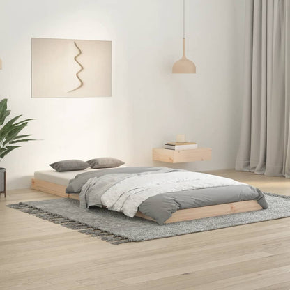 Giroletto senza Materasso 90x200 cm in Legno Massello di Pino - homemem39