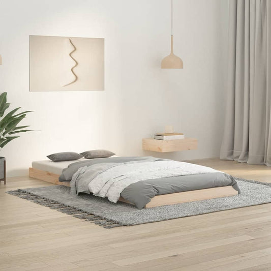 Giroletto 90x190 cm Single in Legno Massello di Pino - homemem39