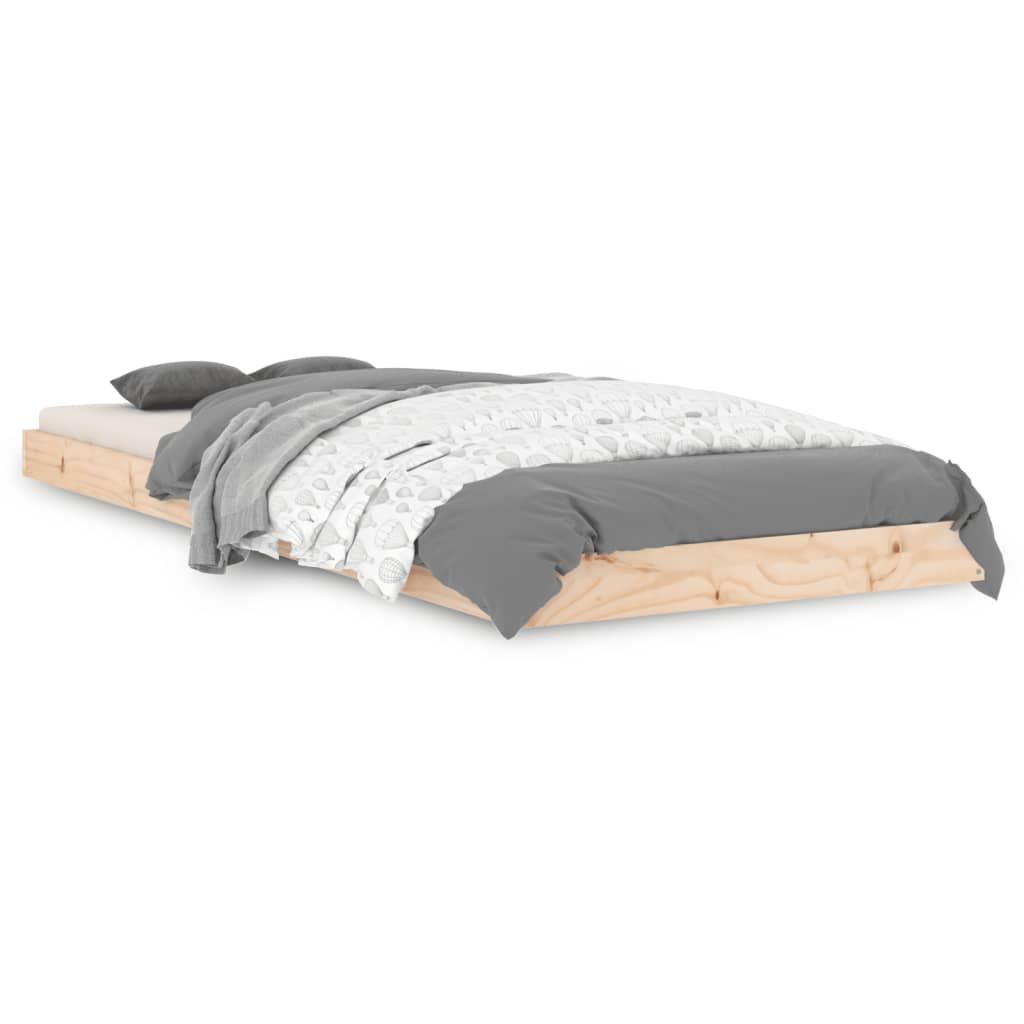 Giroletto 75x190 cm Small Single in Legno Massello di Pino - homemem39