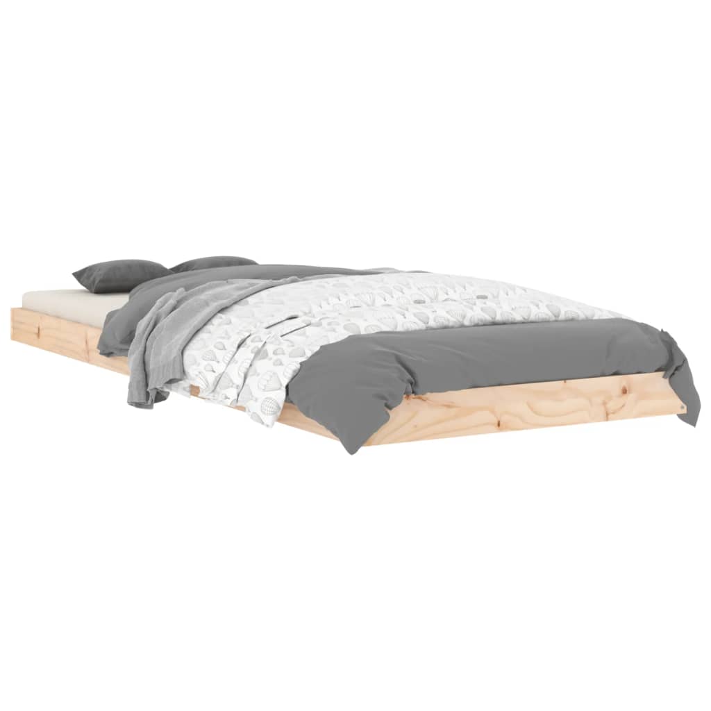 Giroletto 75x190 cm Small Single in Legno Massello di Pino - homemem39