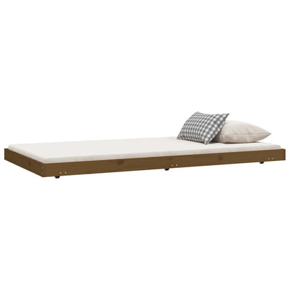 Giroletto Marrone Ambra 100x200 cm in Legno Massello di Pino - homemem39