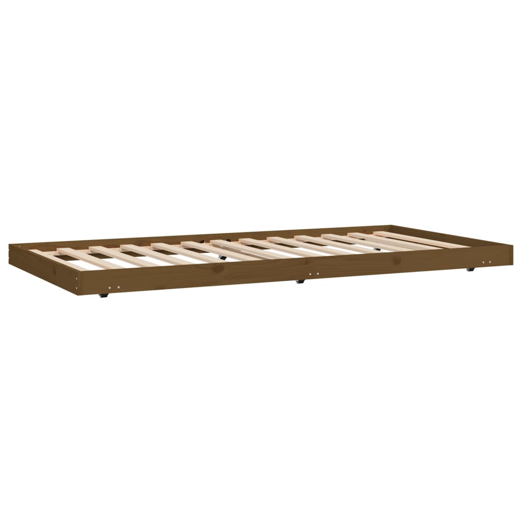 Giroletto Marrone Ambra 100x200 cm in Legno Massello di Pino