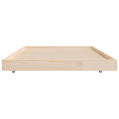 Giroletto senza Materasso 75x190 cm in Legno Massello di Pino | homemem39
