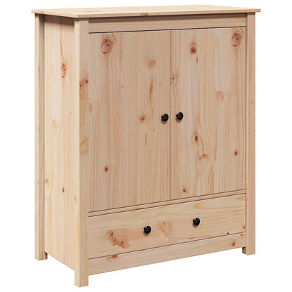 Credenza 83x41,5x100 cm in Legno Massello di Pino - homemem39