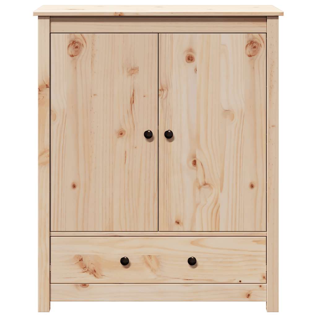 Credenza 83x41,5x100 cm in Legno Massello di Pino - homemem39