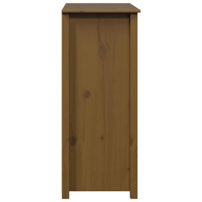 Credenza Marrone Ambra 83x41,5x100 cm in Legno Massello di Pino